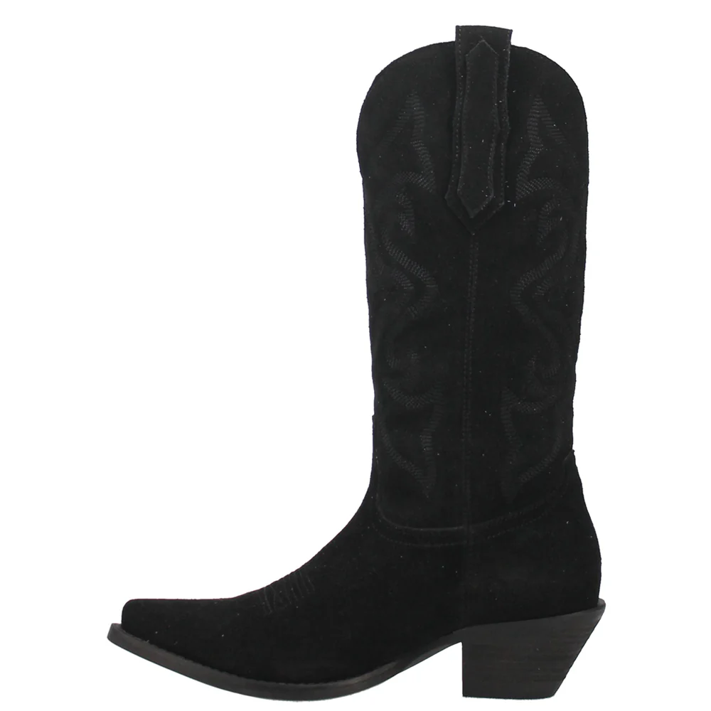 Out West Embroidered Snip Toe Pull On Cowboy Boots - Image 3