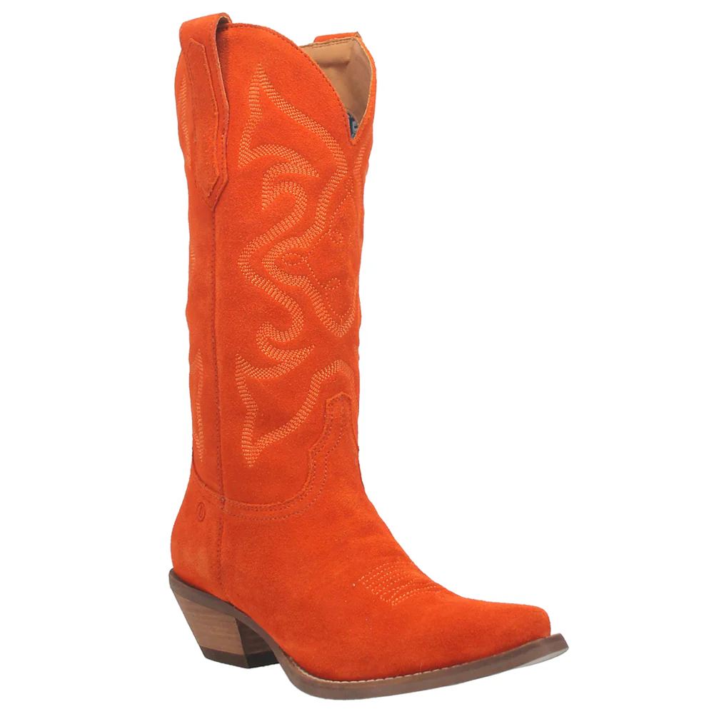 Out West Embroidered Snip Toe Pull On Cowboy Boots - Image 2