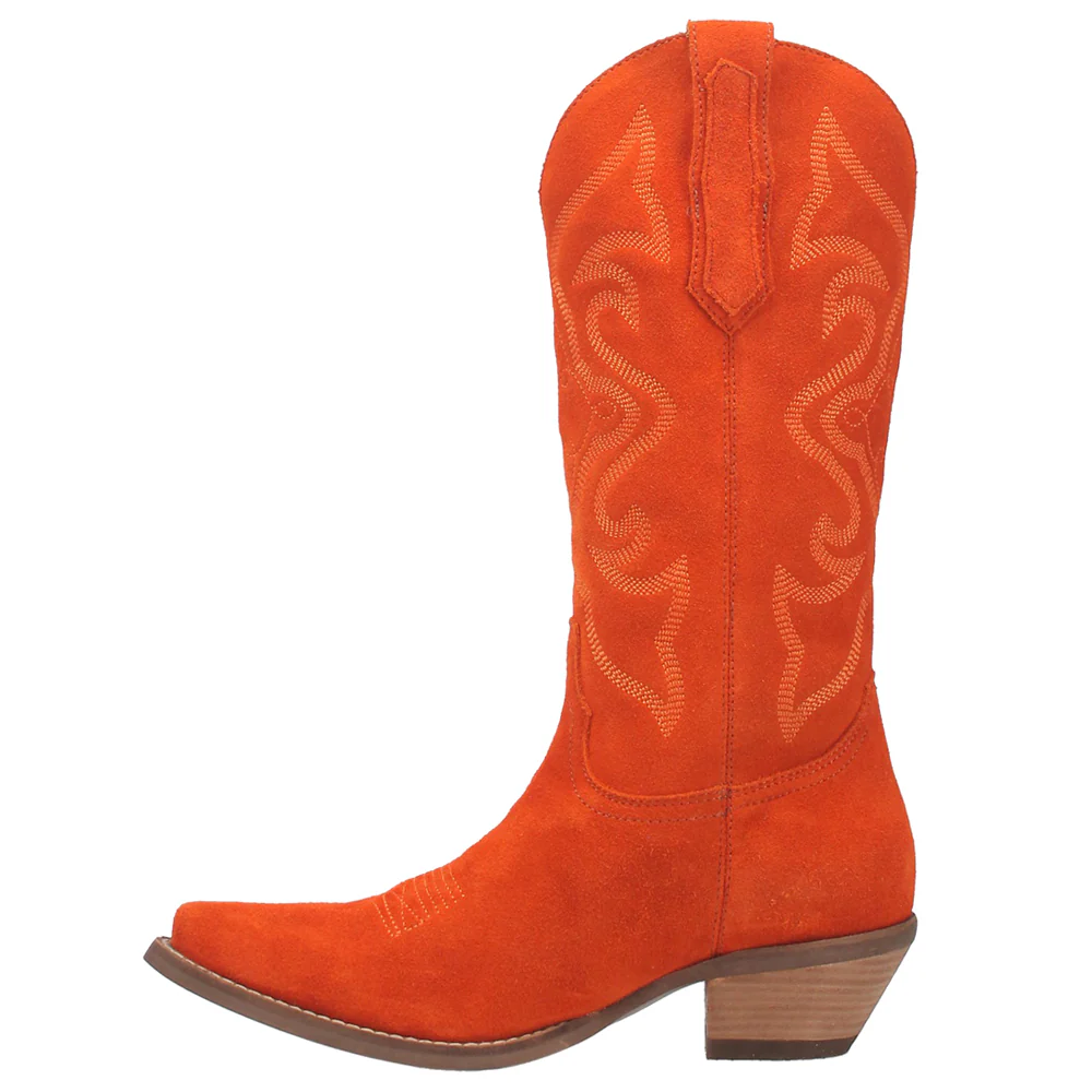 Out West Embroidered Snip Toe Pull On Cowboy Boots - Image 3