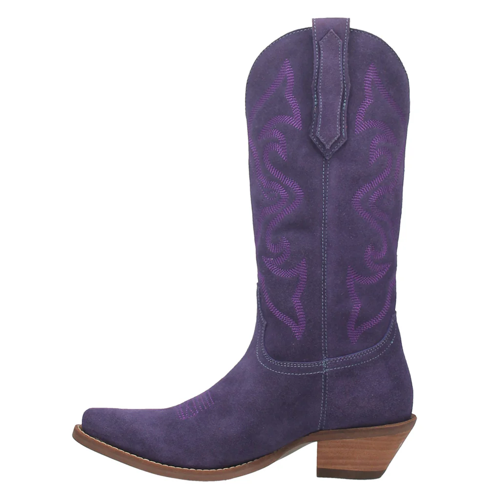Out West Embroidered Snip Toe Pull On Cowboy Boots - Image 3