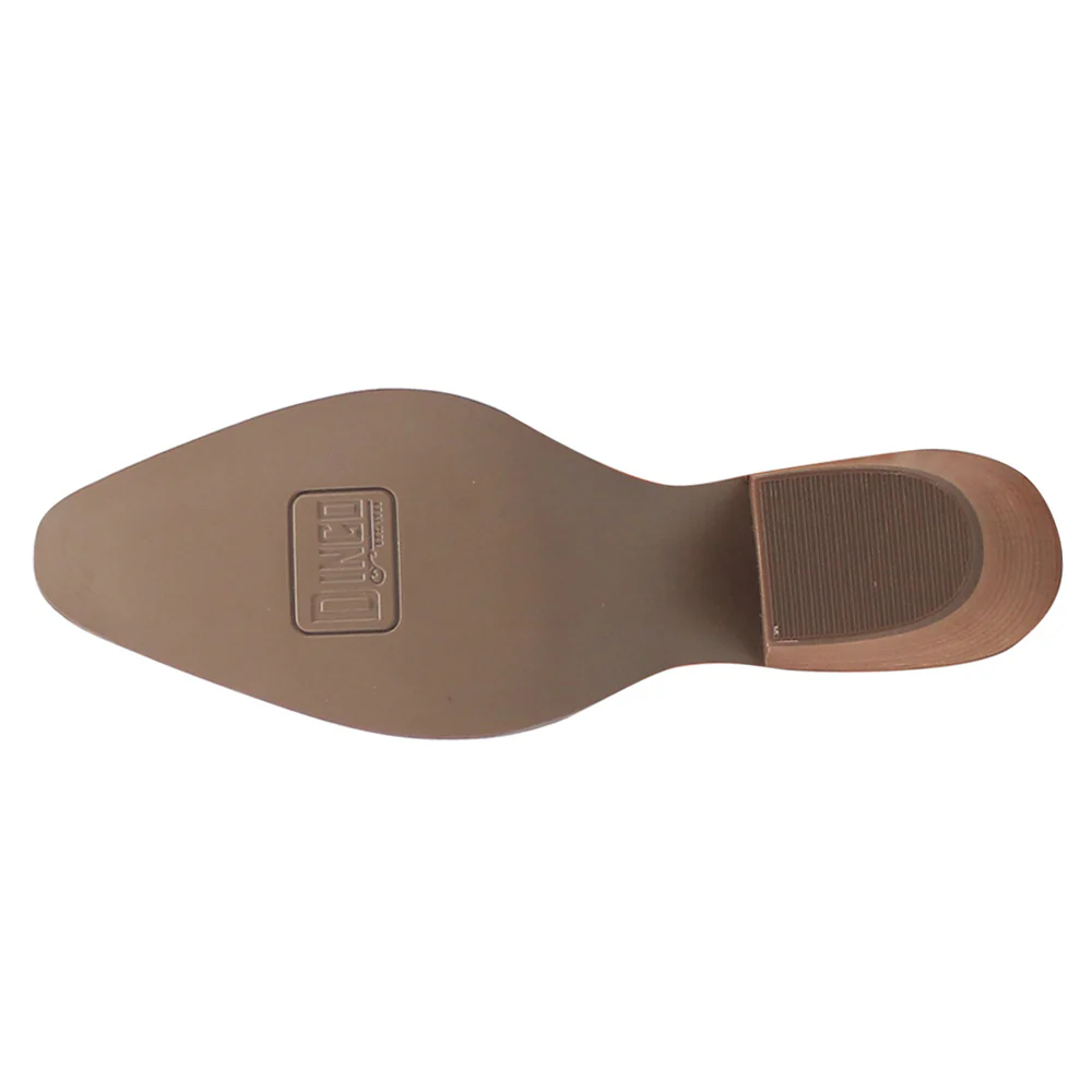 Out West Embroidered Snip Toe Pull On Cowboy Boots - Image 5