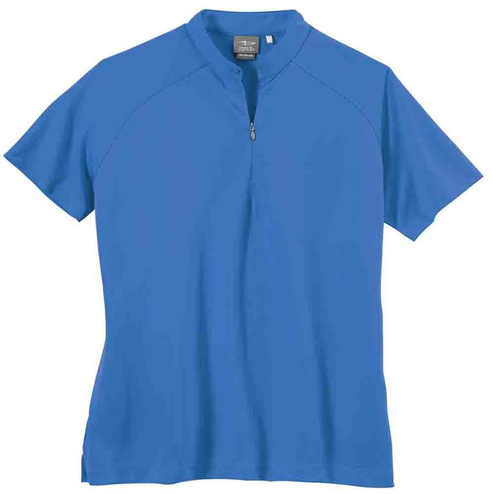 Dot Texture Jersey Short Sleeve Polo Shirt - Image 2