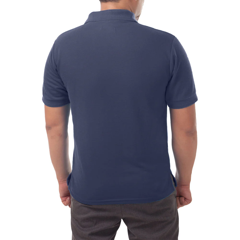 Solid Jersey Short Sleeve Polo Shirt - Image 2