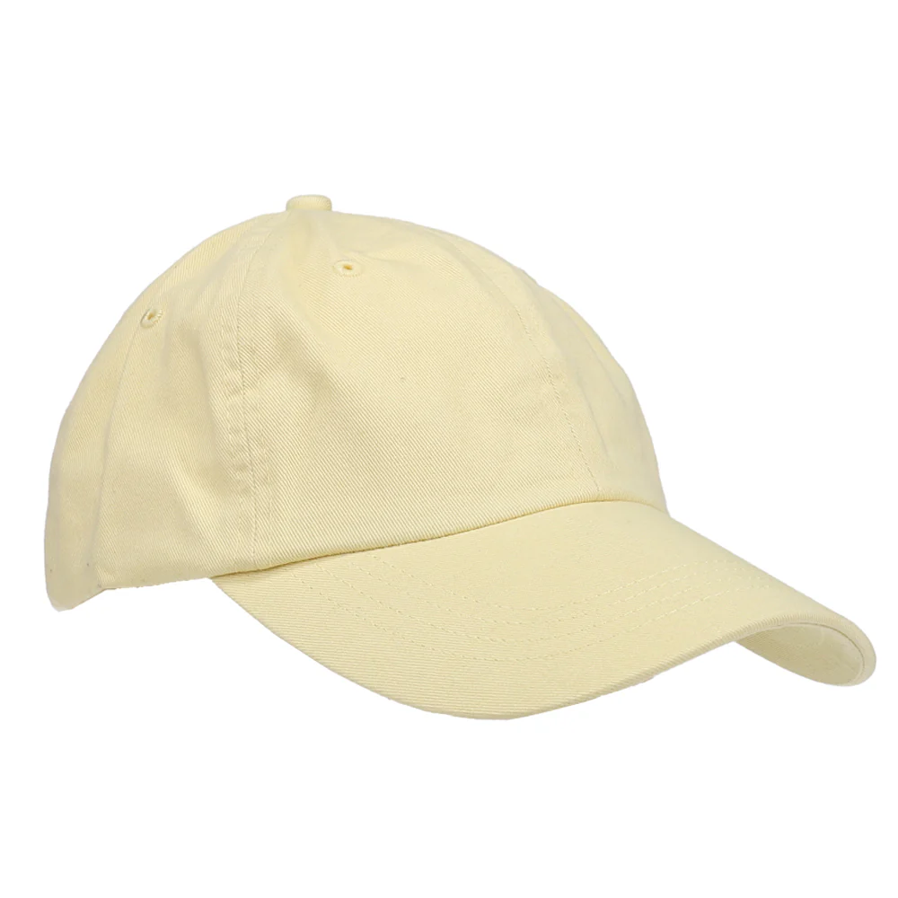 Solid Washed Twill Cap