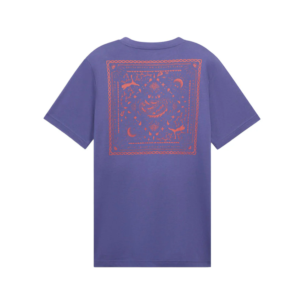 Paisley Crew Neck Short Sleeve T-Shirt - Image 2