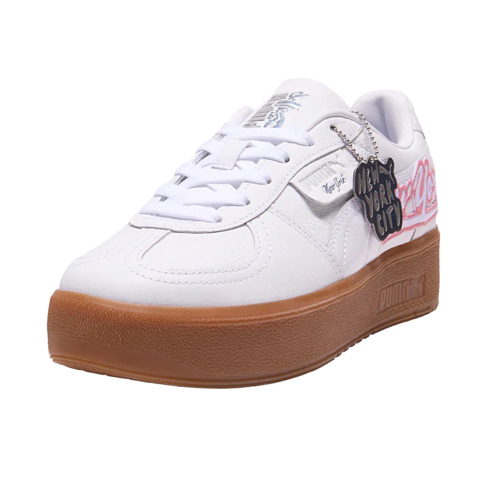 Palermo Elevata NYC Graffiti Platform Sneakers - Image 2