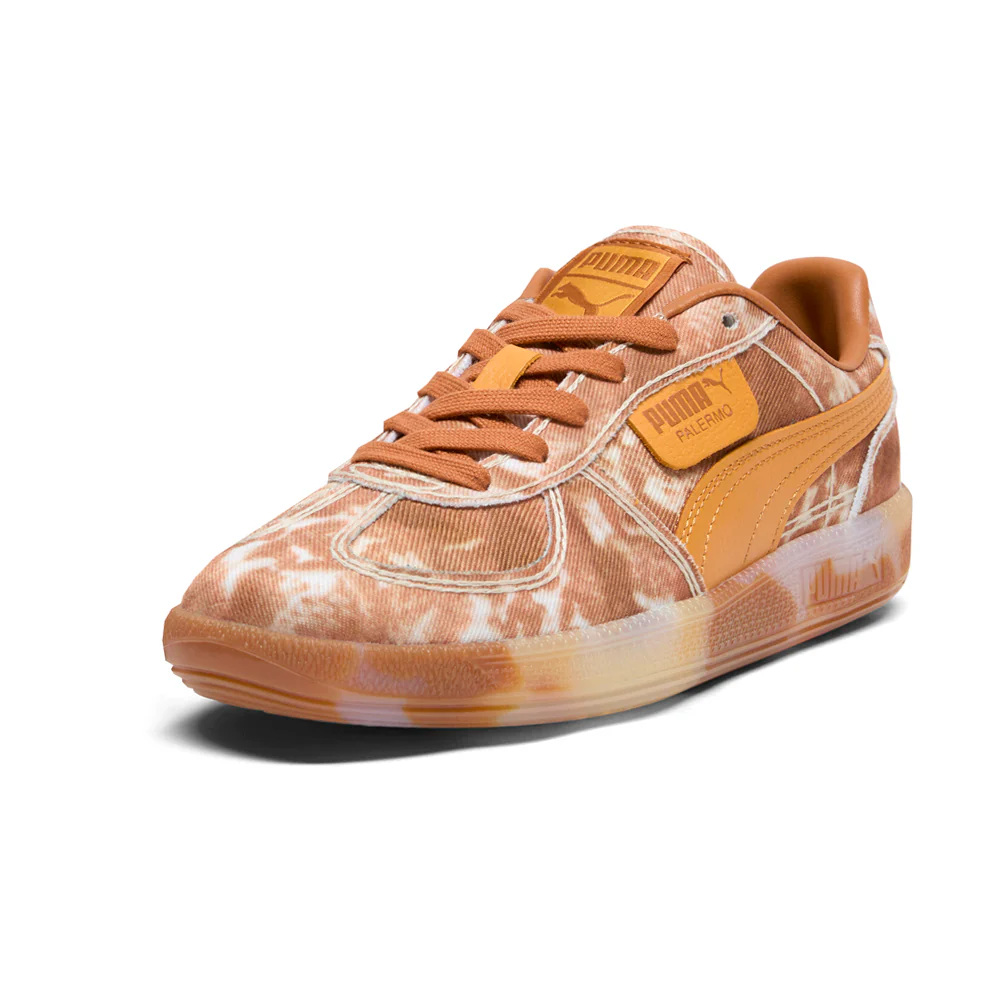 Palermo Faded Denim Lace Up Sneakers - Image 2