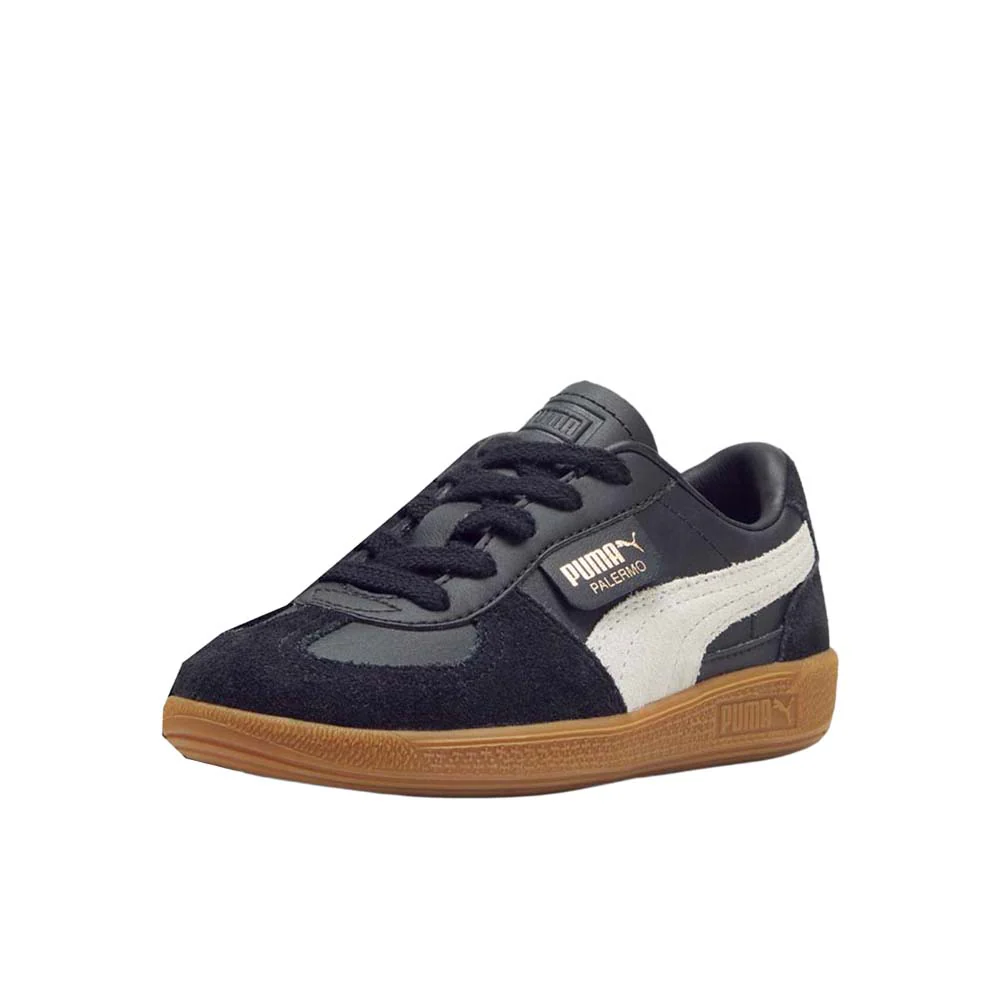 Palermo Leather Lace Up Sneakers (Little Kid) - Image 2