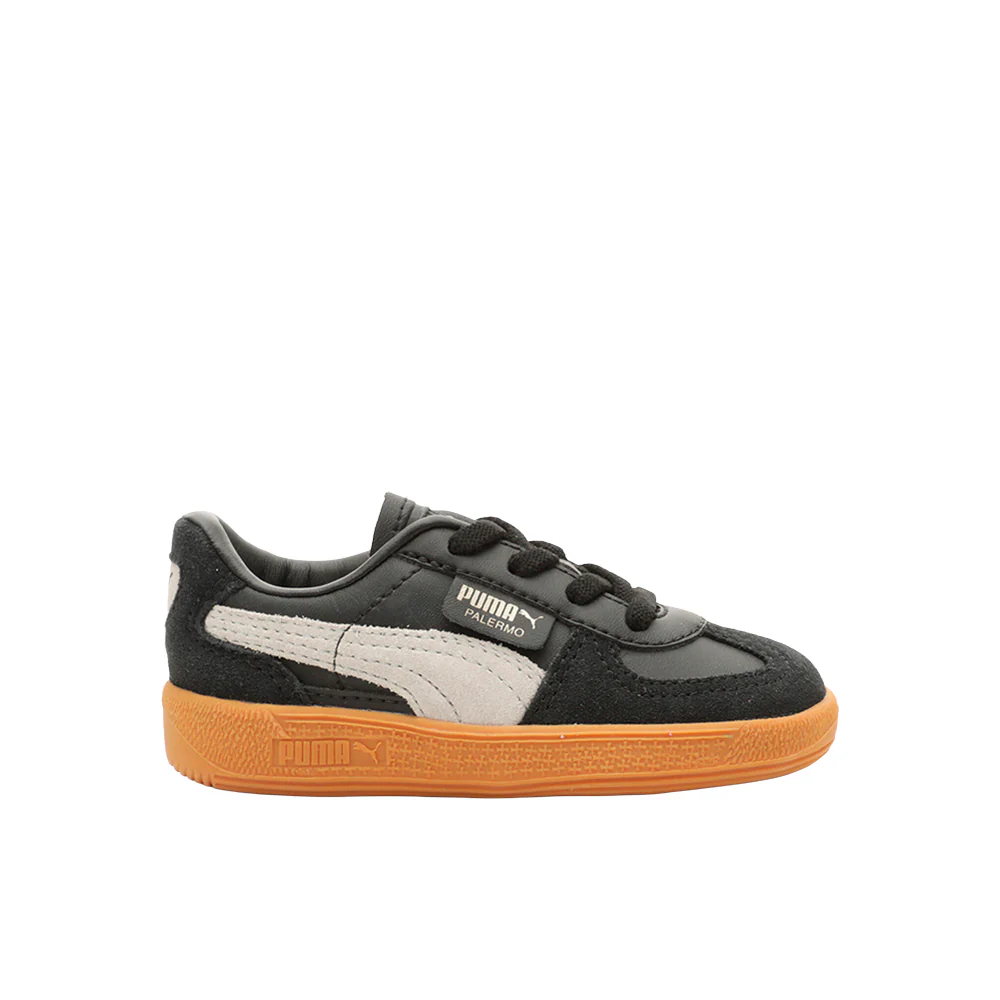 Palermo Leather Easy On Lace Up Sneakers (Toddler)