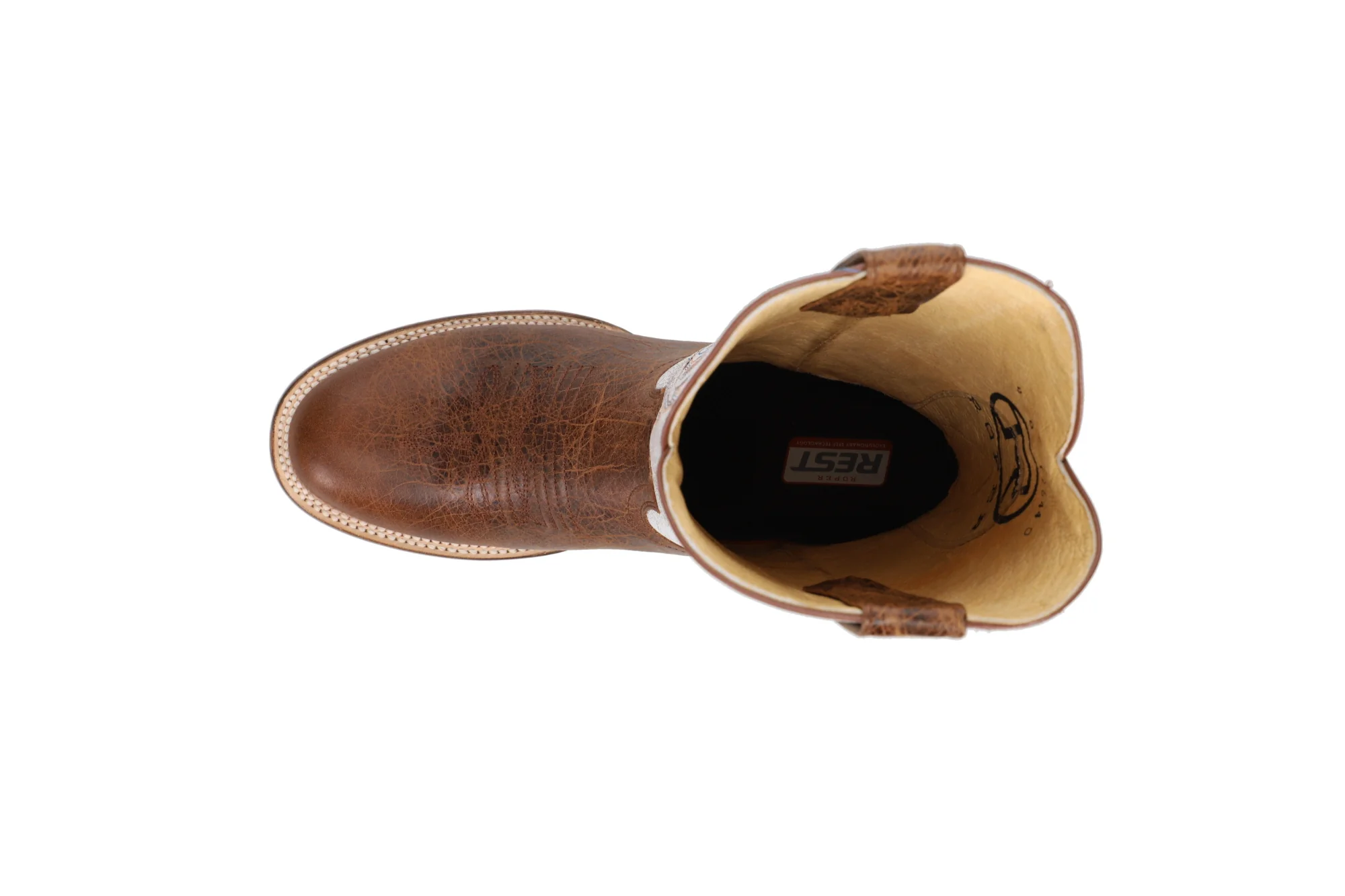 Parker II Round Toe Cowboy Boots - Image 4
