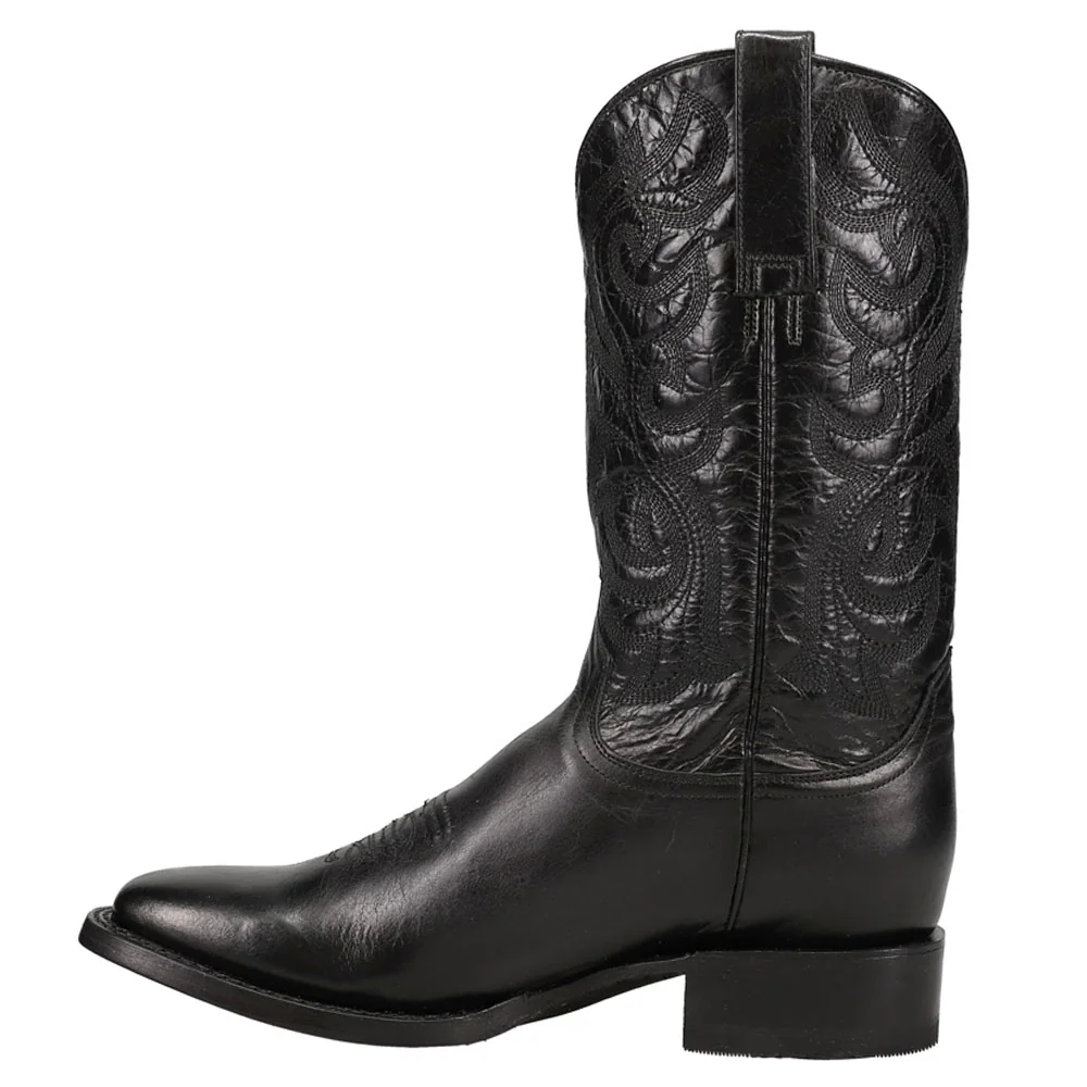 Parker Embroidered Square Toe Cowboy Boots - Image 3