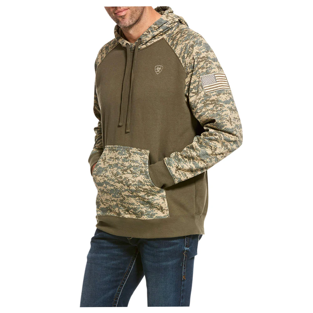 Patriot Camouflage Pullover Hoodie