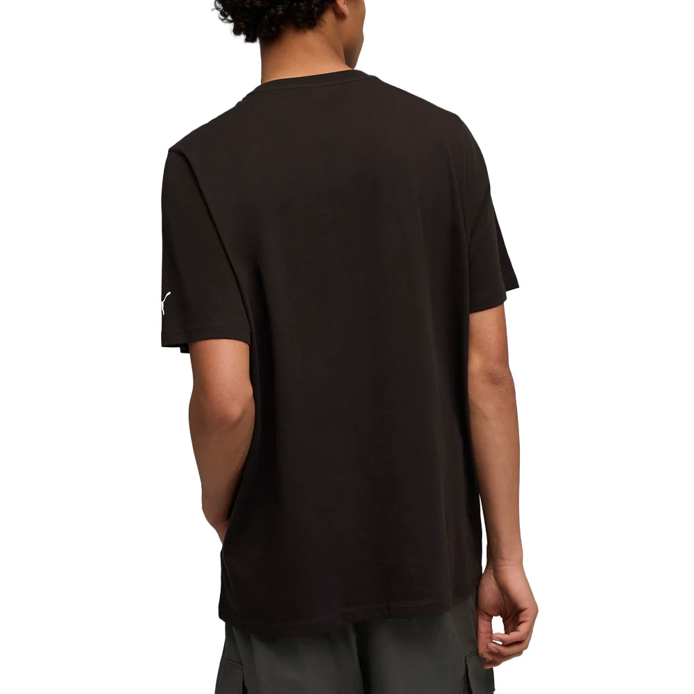 Pattern Box Graphic Crew Neck Short Sleeve T-Shirt - Image 4