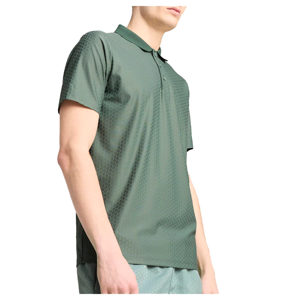 Porsche Design Hexagon Graphic Polo Shirt - Image 3