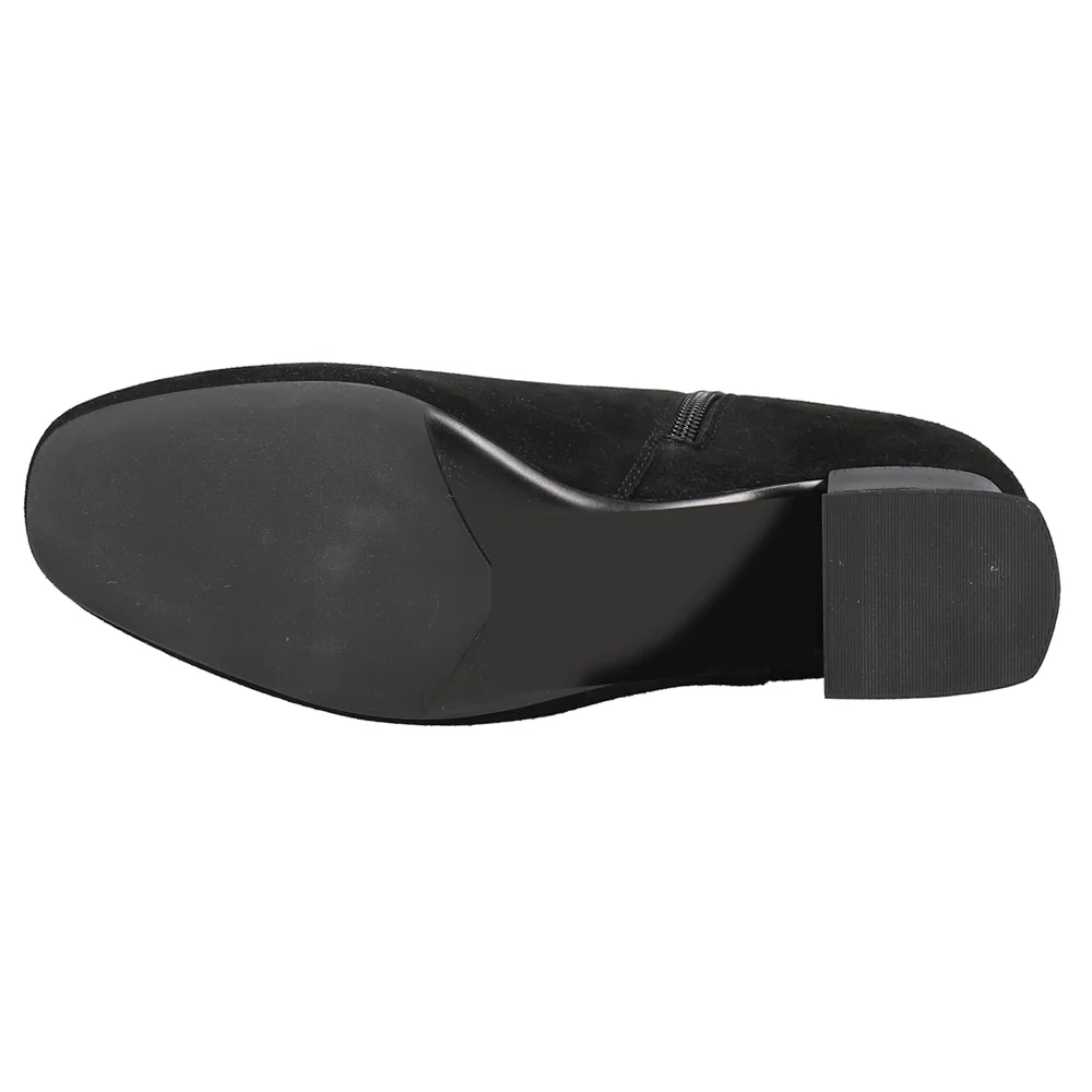 Pensee Square Toe Zippered Booties - Image 5