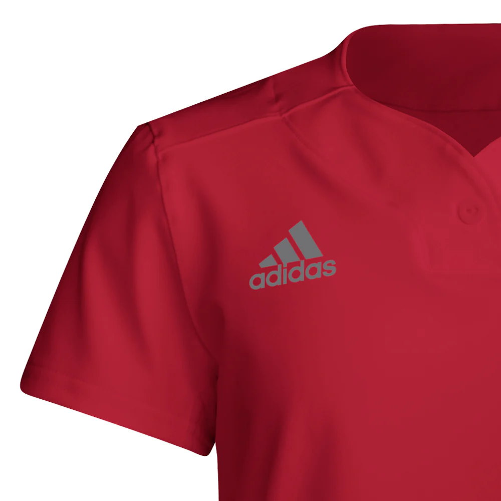 PH Pro 2 Button Short Sleeve Softball Jersey (Big Kid) - Image 3