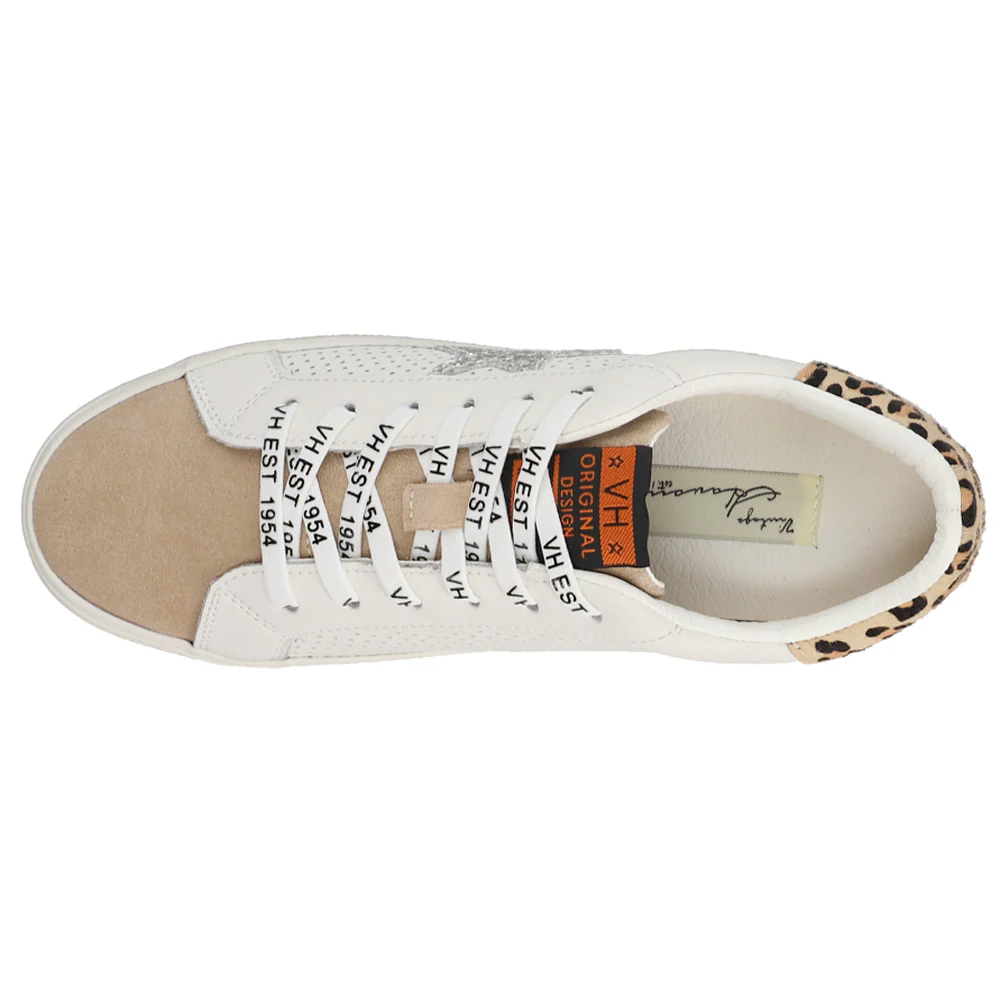 Phoebe Leopard Perforated Slip On Sneakers - Image 4