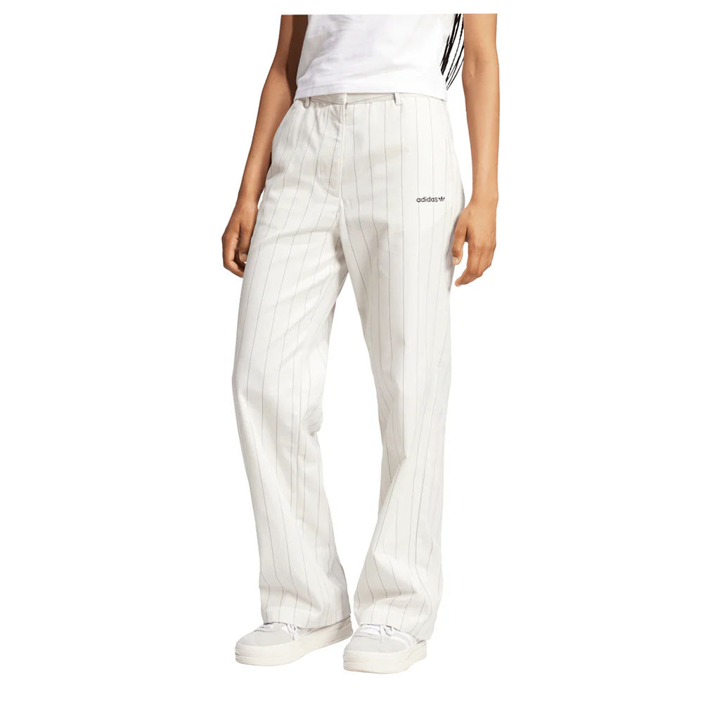 Pinstripe Twill Loose Trousers - Image 2
