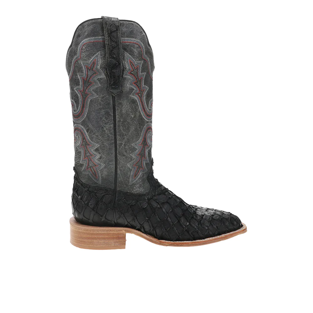 Pirarucu 13 Inch Wide Square Toe Cowboy Boots
