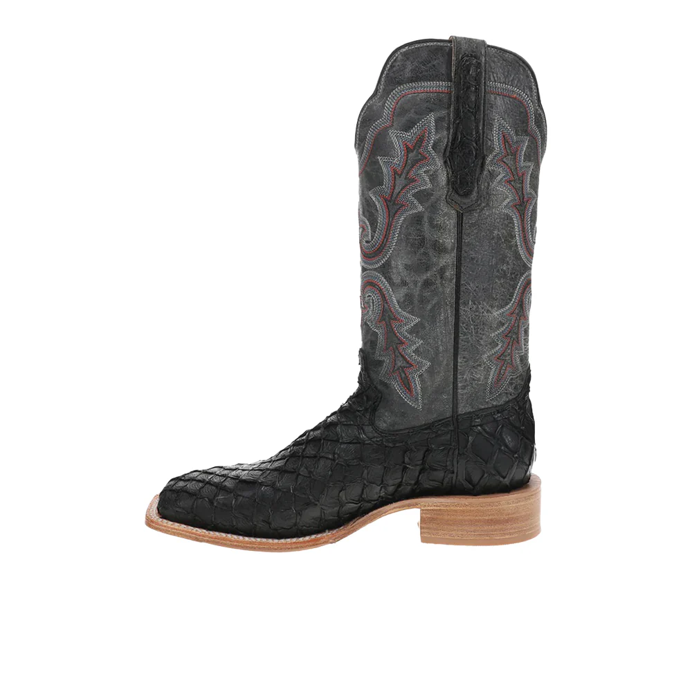 Pirarucu 13 Inch Wide Square Toe Cowboy Boots - Image 3