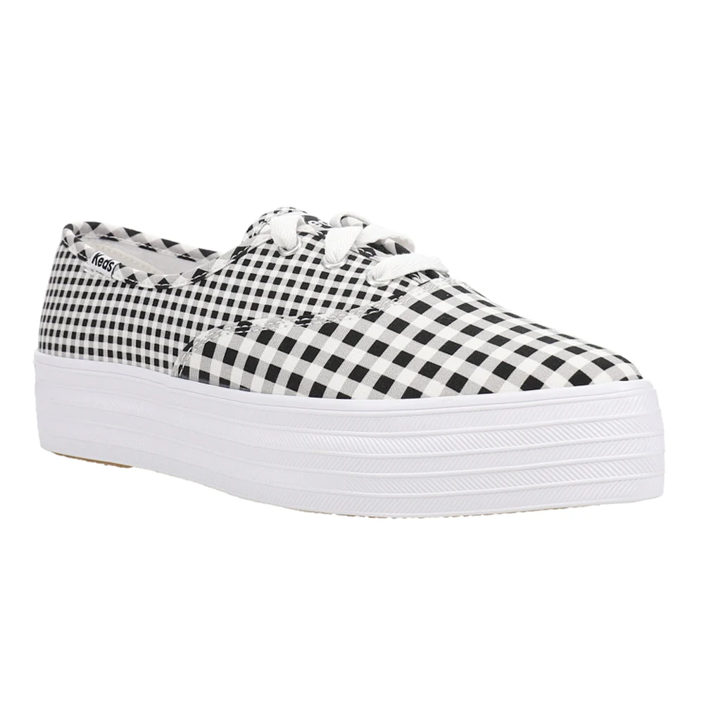 Point Canvas Lace Up Sneakers - Image 2