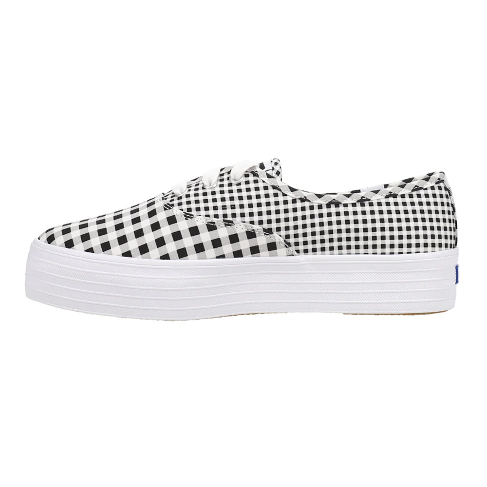 Point Canvas Lace Up Sneakers - Image 3
