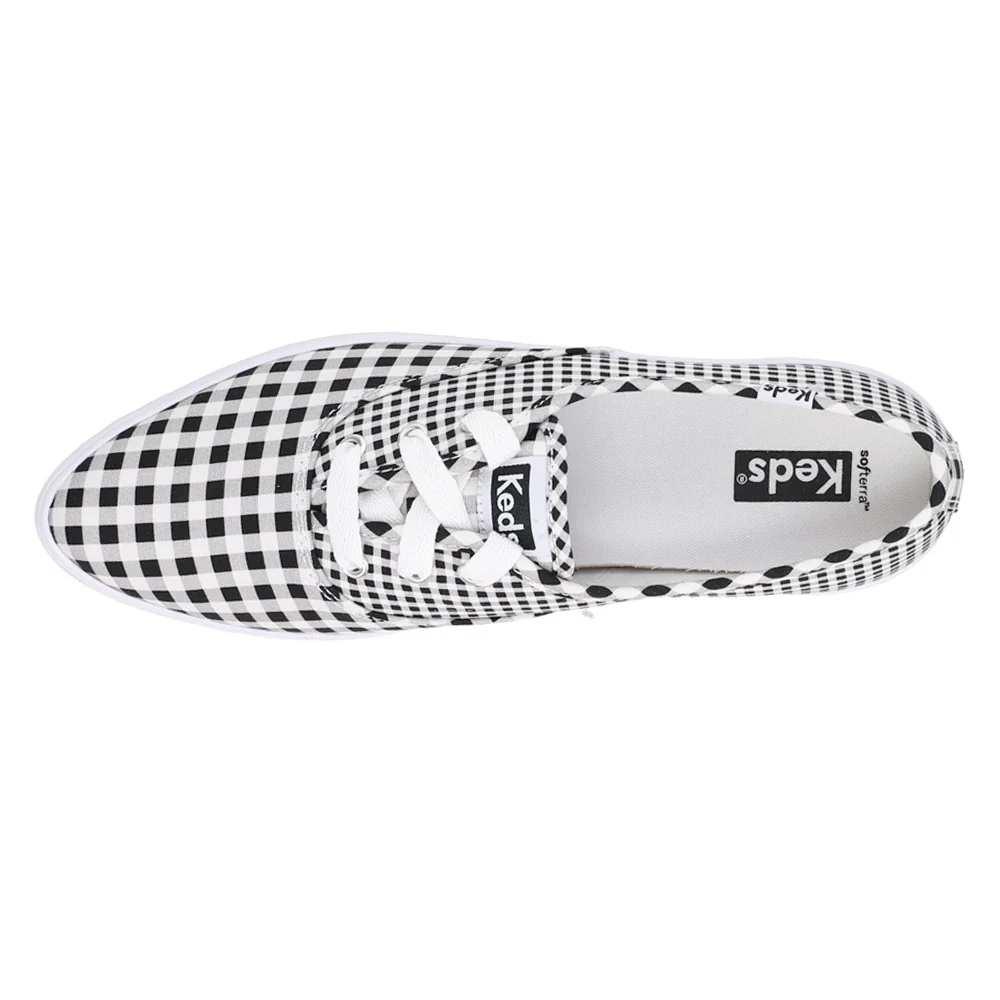 Point Canvas Lace Up Sneakers - Image 4