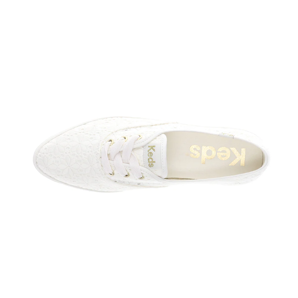 Point Festival Eyelet Lace Up Sneakers - Image 4
