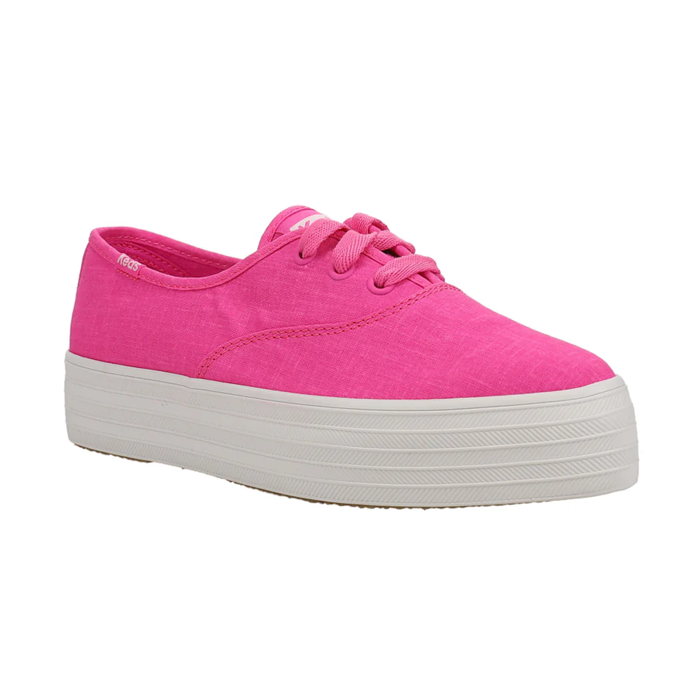 Point Canvas Lace Up Sneakers - Image 2