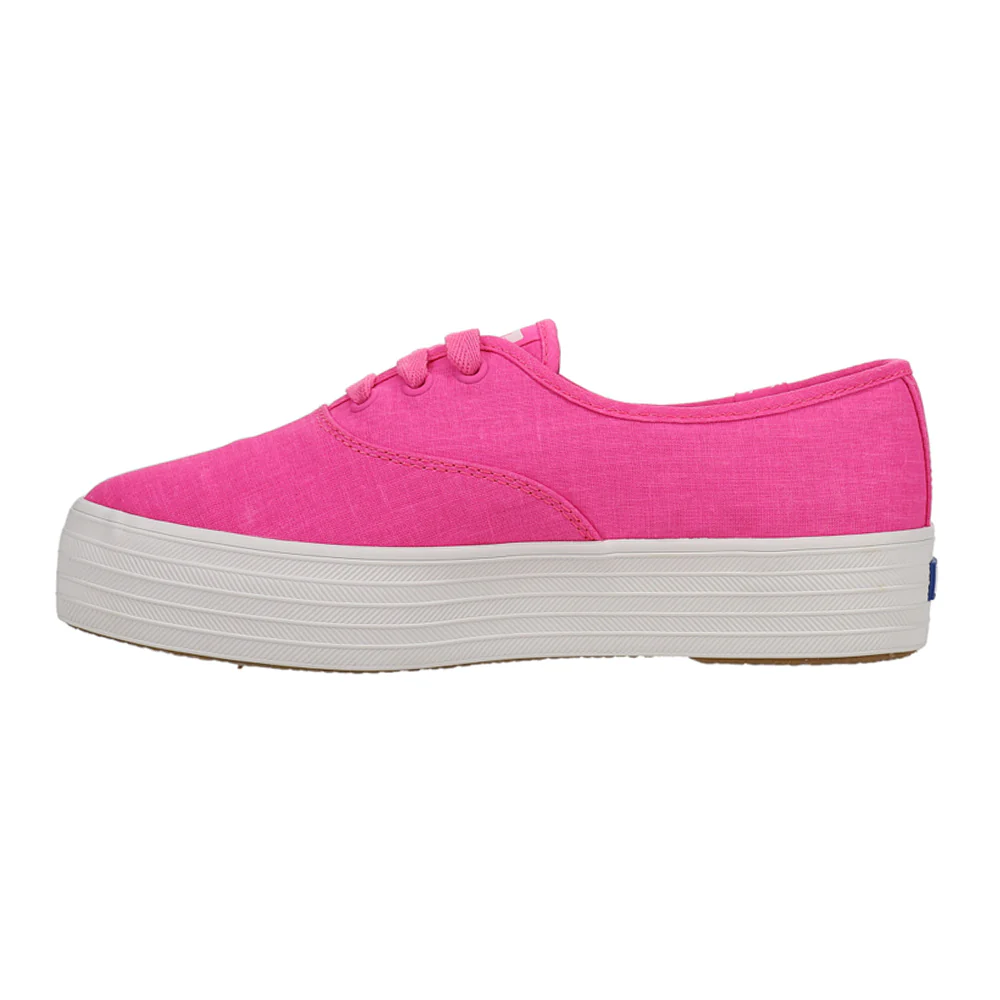 Point Canvas Lace Up Sneakers - Image 3