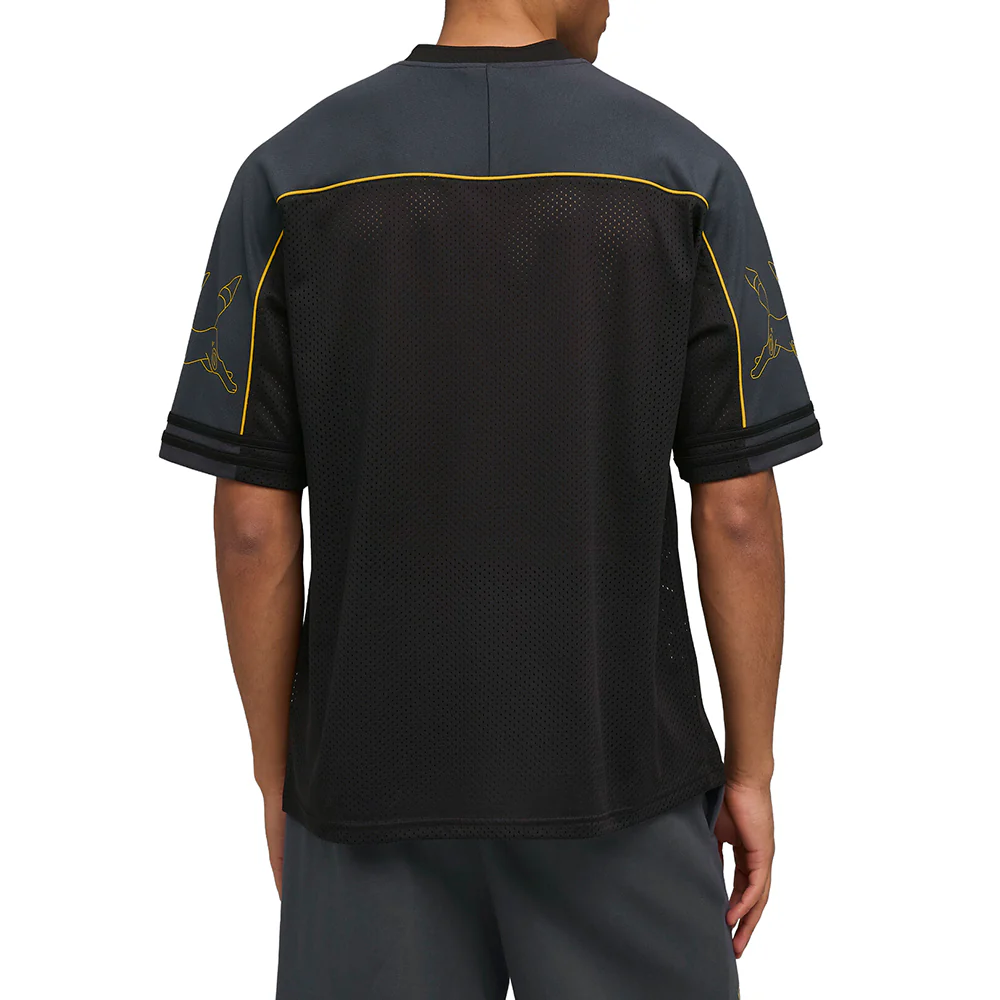 Pokemon X Oversized V-Neck Short Sleeve Jersey - Image 4