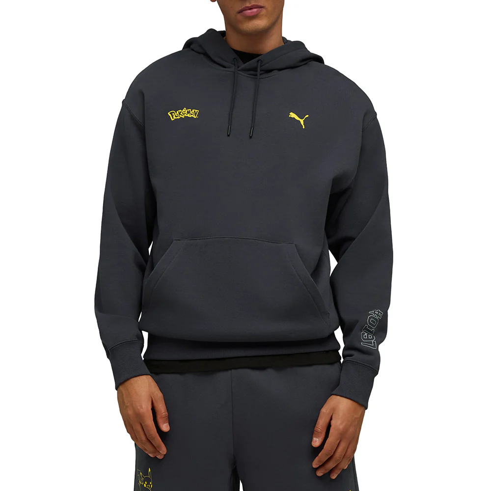POKEMON X Relaxed Graphic Pullover Hoodie - Image 3