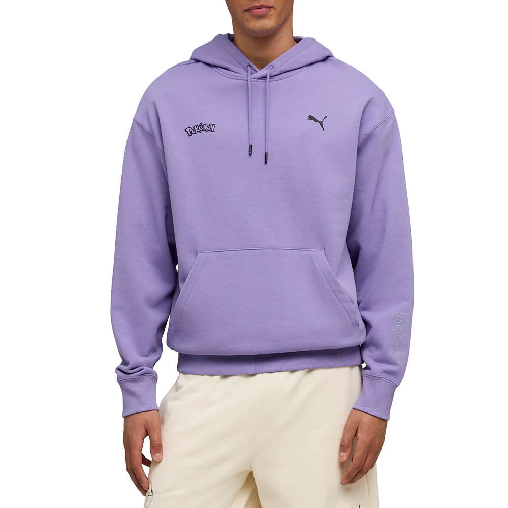 POKEMON X Relaxed Graphic Pullover Hoodie - Image 3