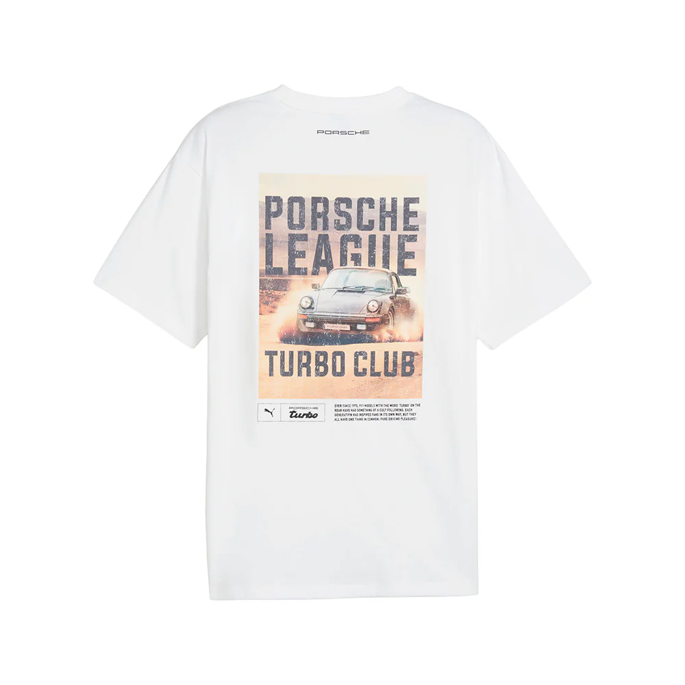 Porsche Legacy Graphic Crew Neck Short Sleeve T-Shirt - Image 2