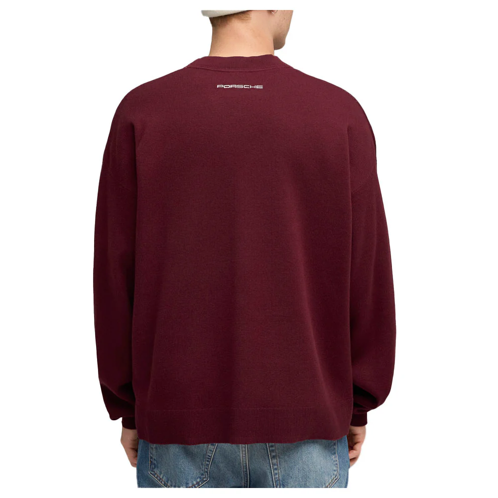 Porsche Legacy Lifestyle Knit Crew Neck Sweatshirt - Image 4