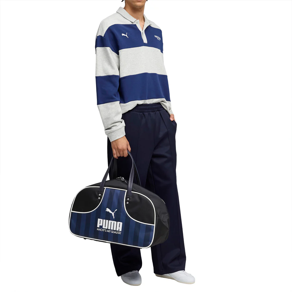 Porsche Legacy Striped Long Sleeve Polo Shirt - Image 5