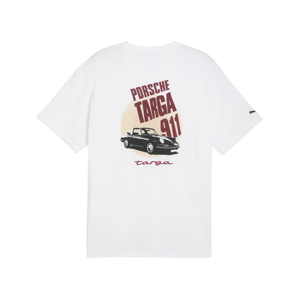 Porsche Legacy Targa Graphic Crew Neck Short Sleeve T-Shirt - Image 2