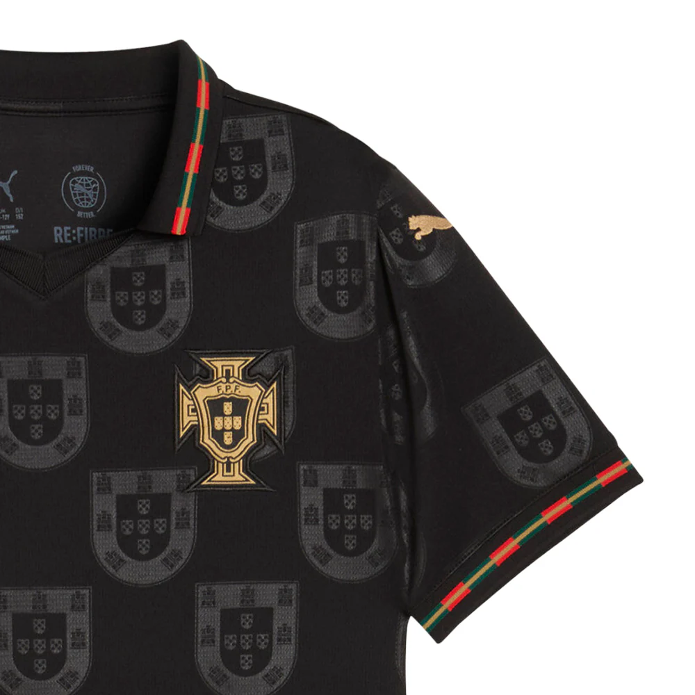 Portugal 25/26 Special Edition Crew Neck Short Sleeve Soccer Jersey (Big Kid) - Image 5
