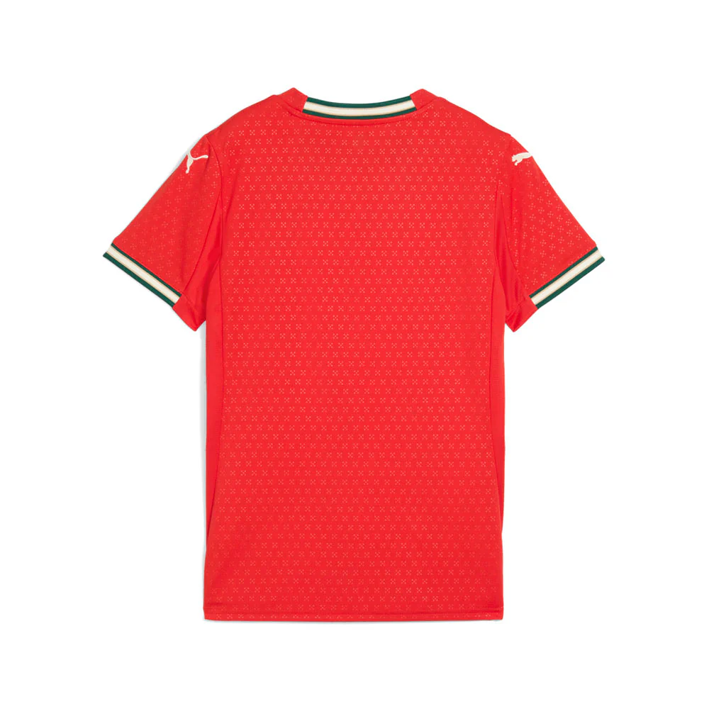 Portugal Home Crew Neck Short Sleeve Soccer Jersey - Image 4