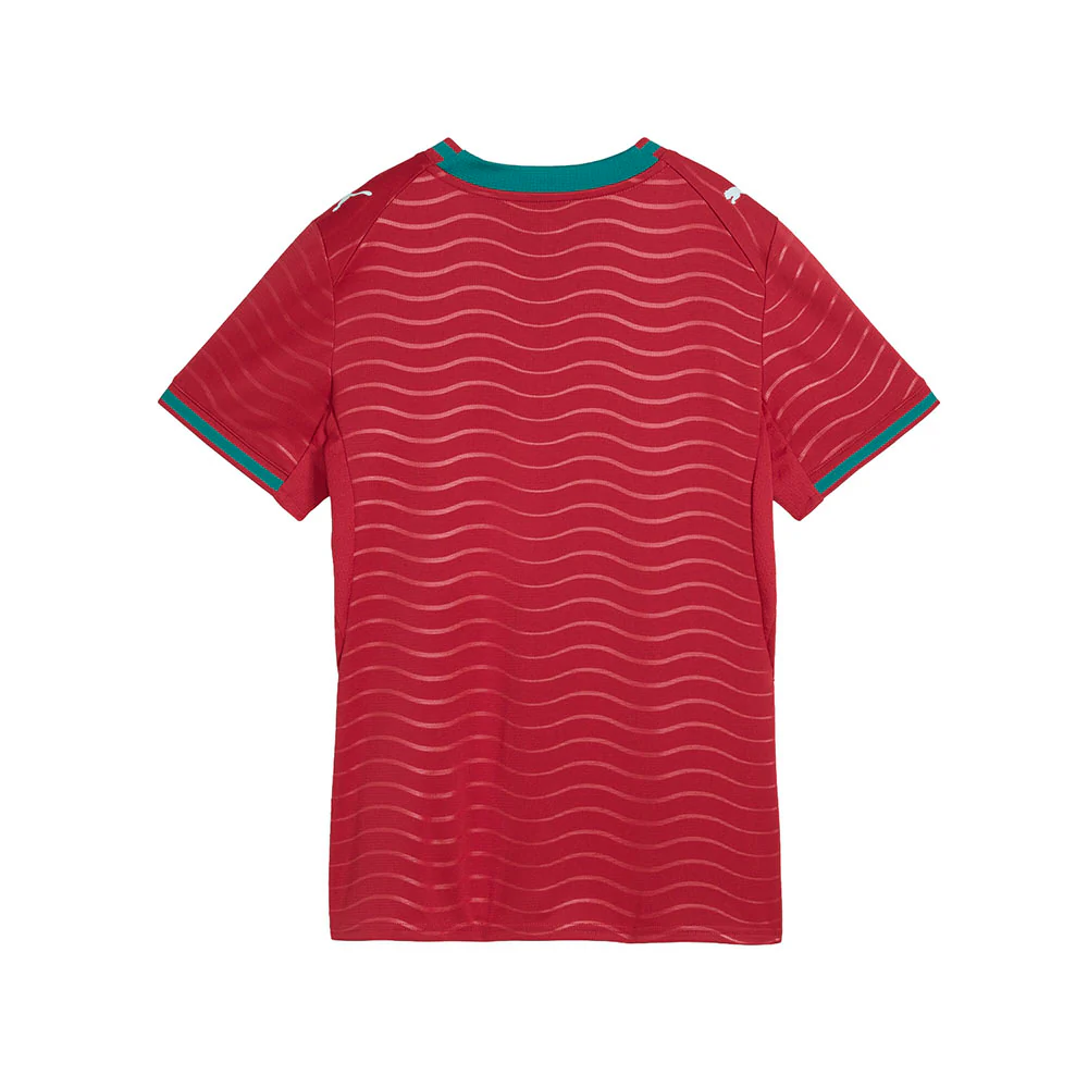 Portugal Home Crew Neck Short Sleeve Soccer Jersey - Image 2