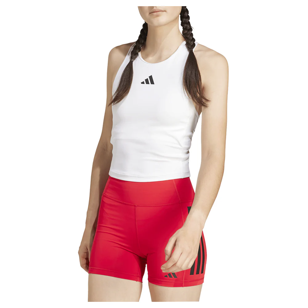 PrimeLift Racerback 3-Stripes Bra Tank Top - Image 2