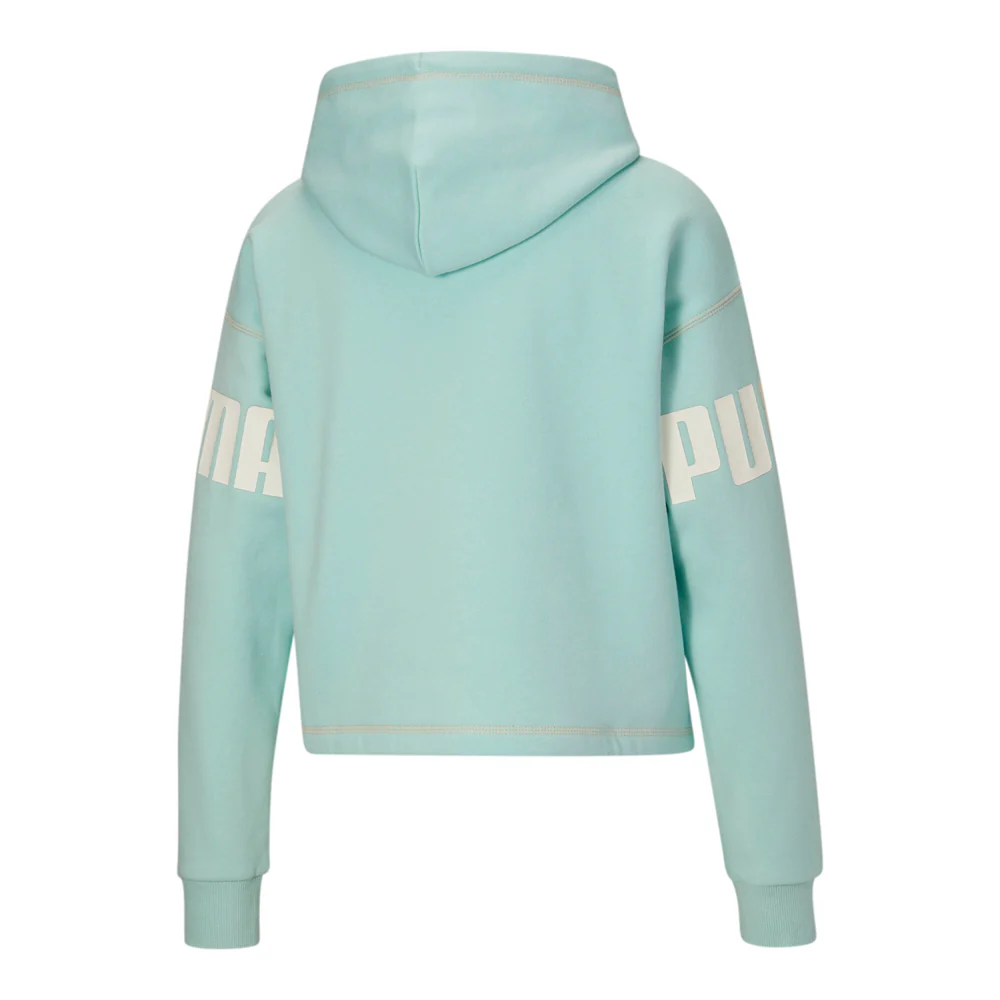 Power Cropped Logo Pullover Hoodie - Image 2