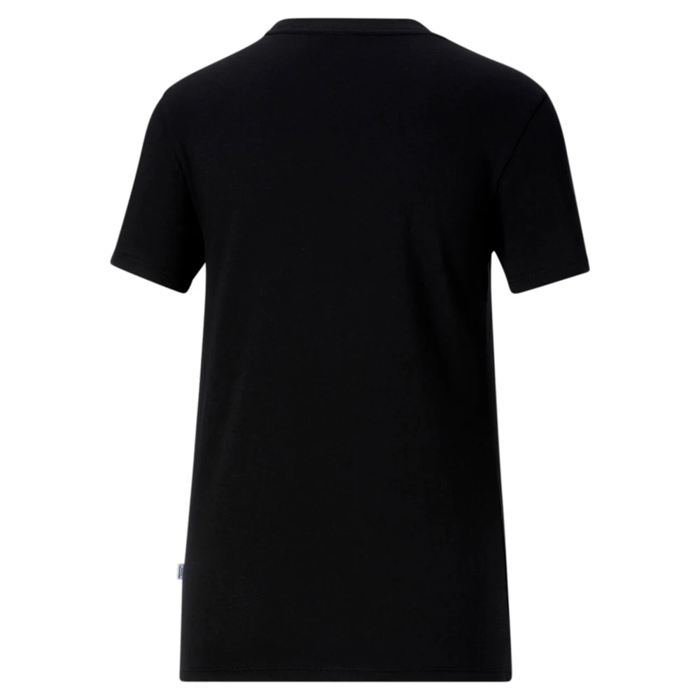 Power Fill Cat Logo Crew Neck Short Sleeve T-Shirt - Image 2
