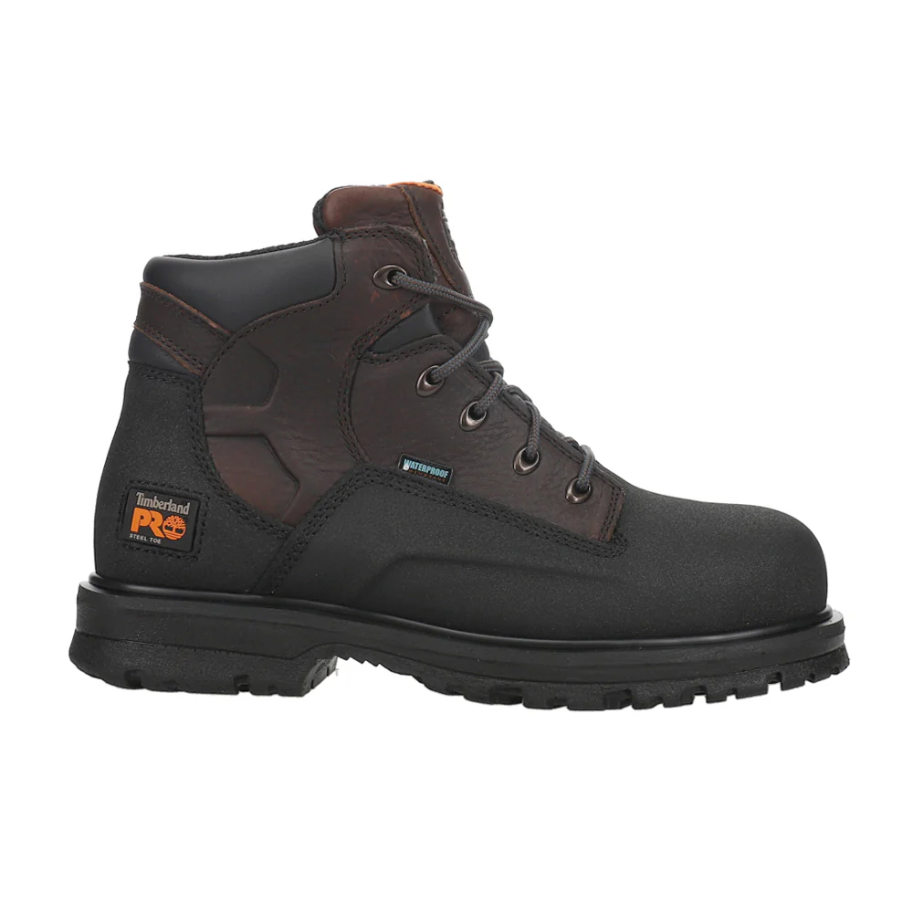 PowerWelt 6 Inch Waterproof Steel Toe Work Boots