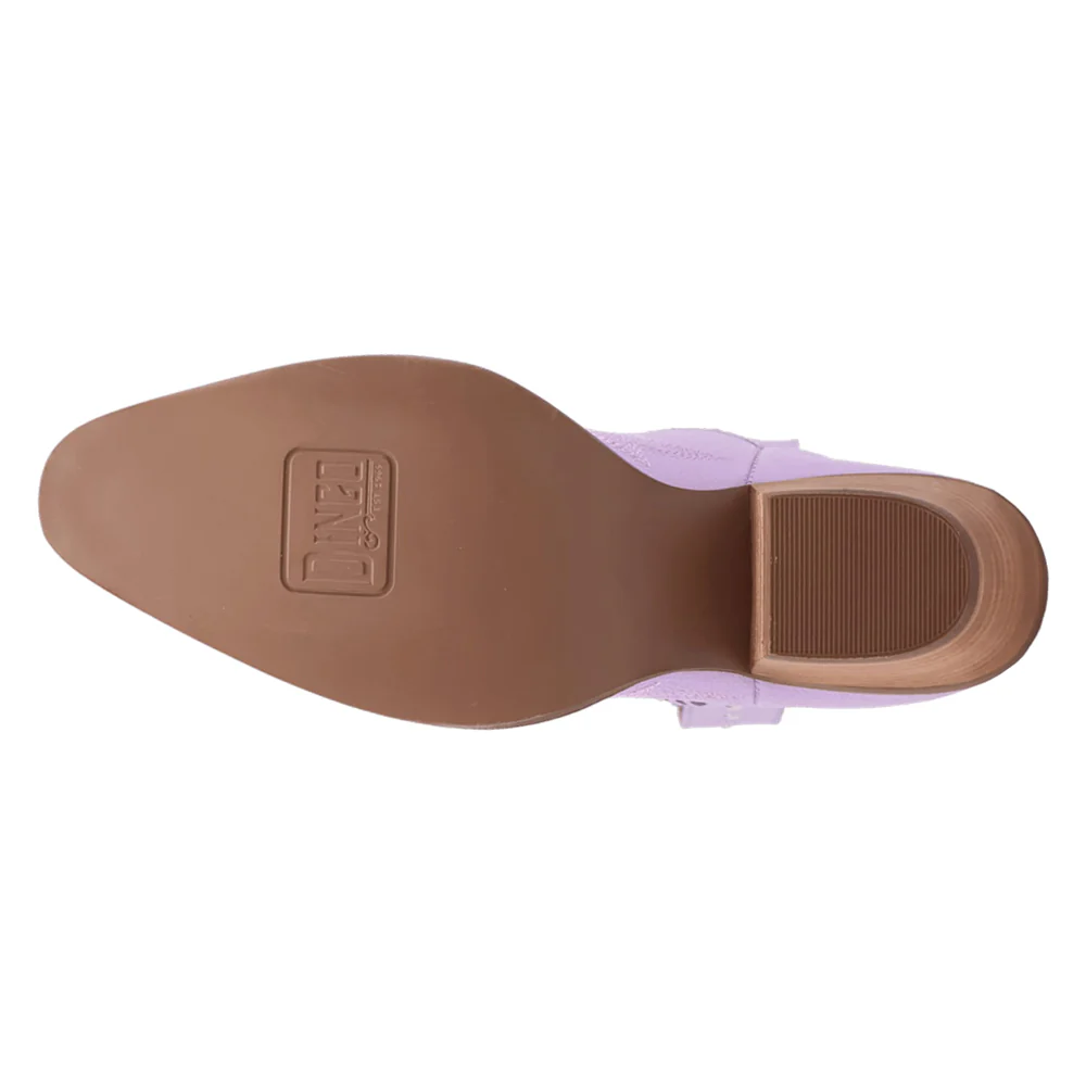 Precious Embroidered Studded Snip Toe Pull On Cowboy Booties - Image 5
