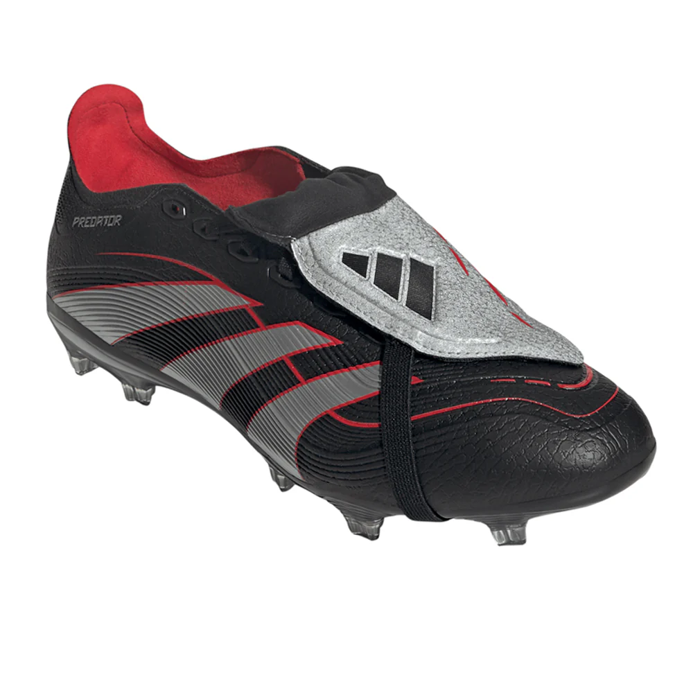 Predator Obsidian Strike Fold-Over Tongue Firm Ground/Multi Ground Soccer Cleats - Image 2