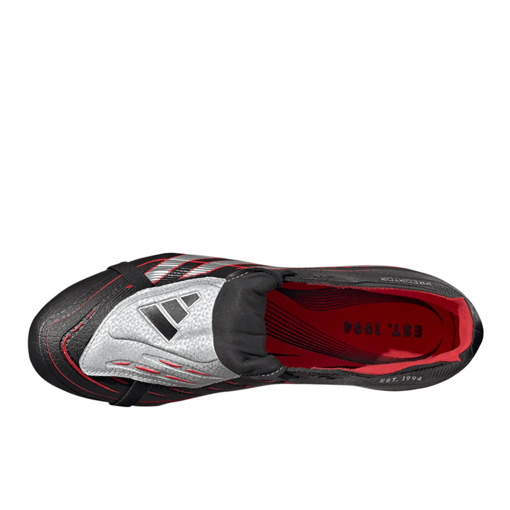 Predator Obsidian Strike Fold-Over Tongue Firm Ground/Multi Ground Soccer Cleats - Image 4
