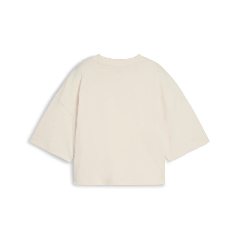 Premium Essentials Oversized Graphic Crew Neck Short Sleeve T-Shirt - Image 2