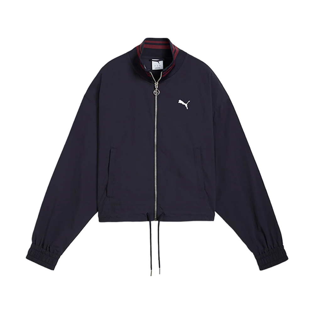 Premium Essentials Relaxed Woven Full Zip Jacket