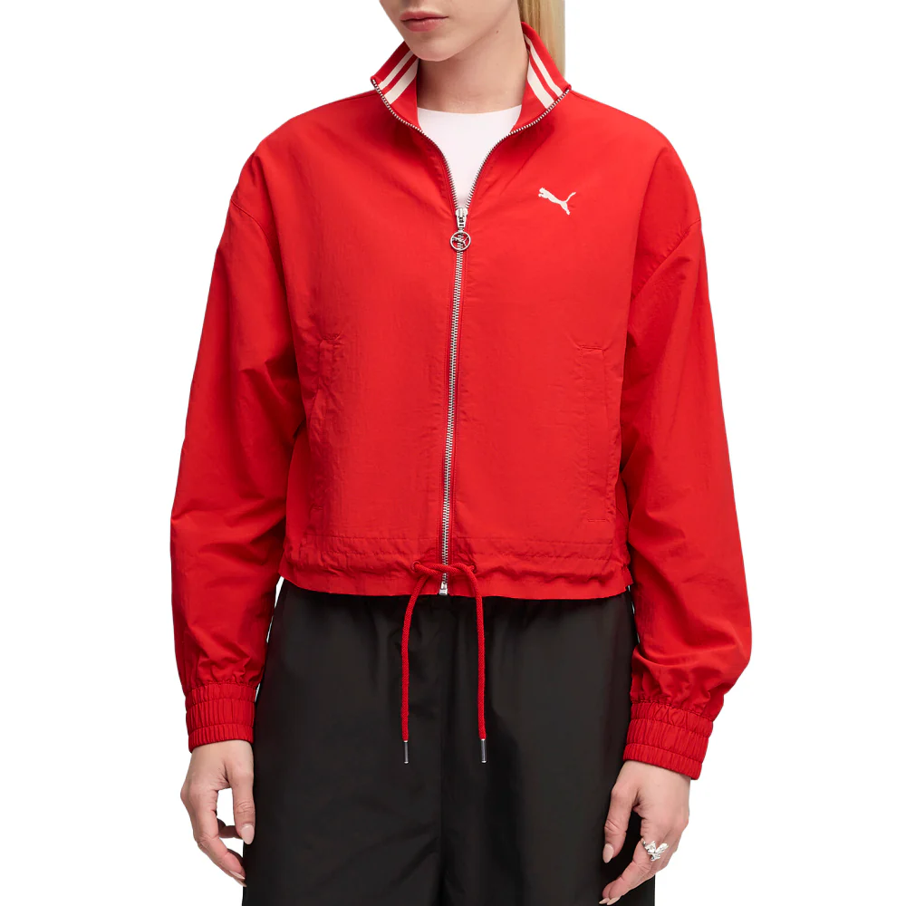 Premium Essentials Relaxed Woven Full Zip Jacket - Image 3